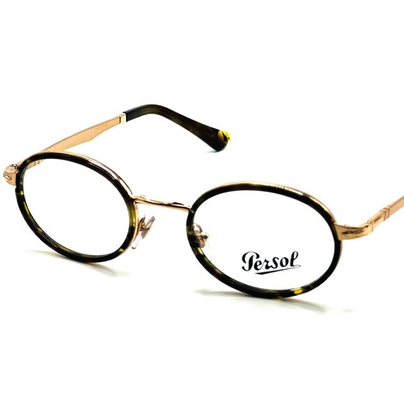 NEW ORIGINAL PERSOL 2452-V 1080 Bronze Tortoise Brown Men Eyeglasses 48mm 21 145 - Picture 1 of 8